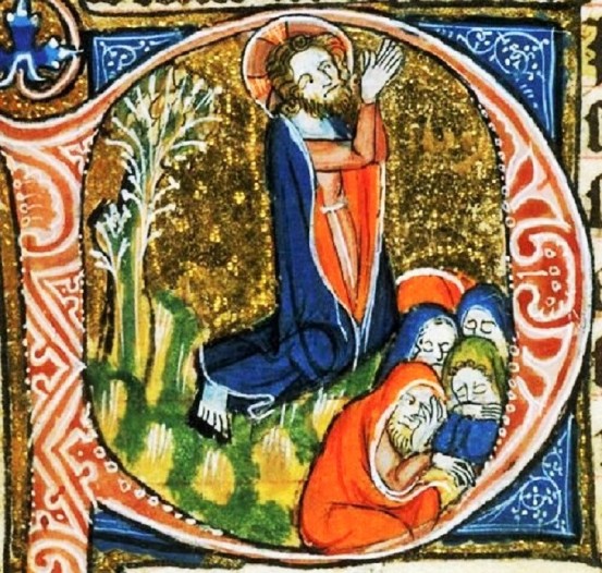 The Agony in the Garden from a 14th-century Book of Hours BL Egerton 2781 f.136v.jpg~original.jpeg